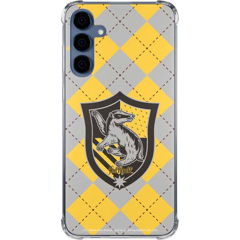 Wizarding World Harry Potter Hufflepuff Crest Galaxy S24 Clear Case